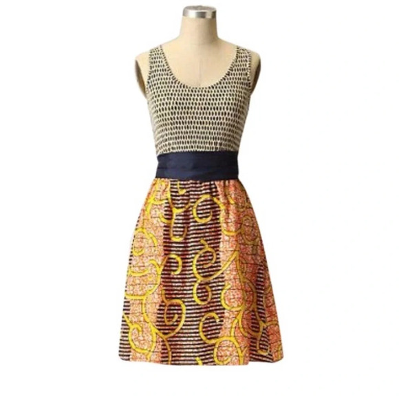Anthropologie Porridge Flight of the bee dress